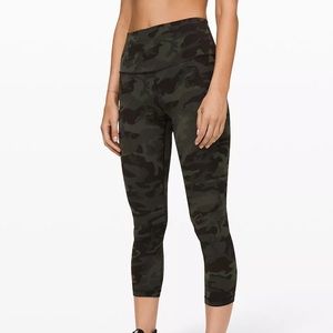 Lululemon align 21inch army print rare!